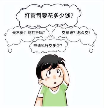 打官司要花多少钱？  -图1