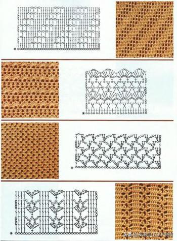 「钩编图解」68种渔网编织花样，你也许用的到  -图2