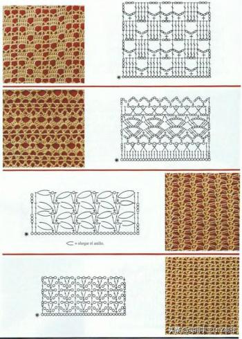 「钩编图解」68种渔网编织花样，你也许用的到  -图3