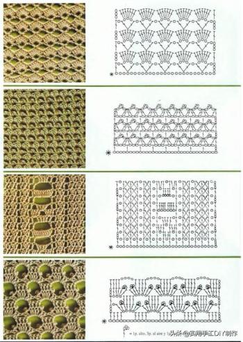 「钩编图解」68种渔网编织花样，你也许用的到  -图4