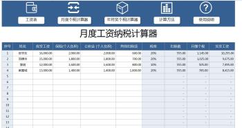 快来看：2022年终奖个税的计算公式，附计算神器  -图3